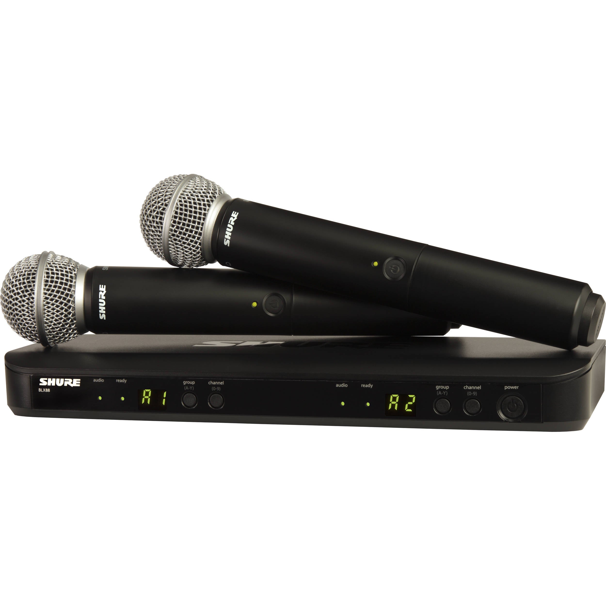 Shure BLX 288 UK/SM58 Twin Wireless Microphone System